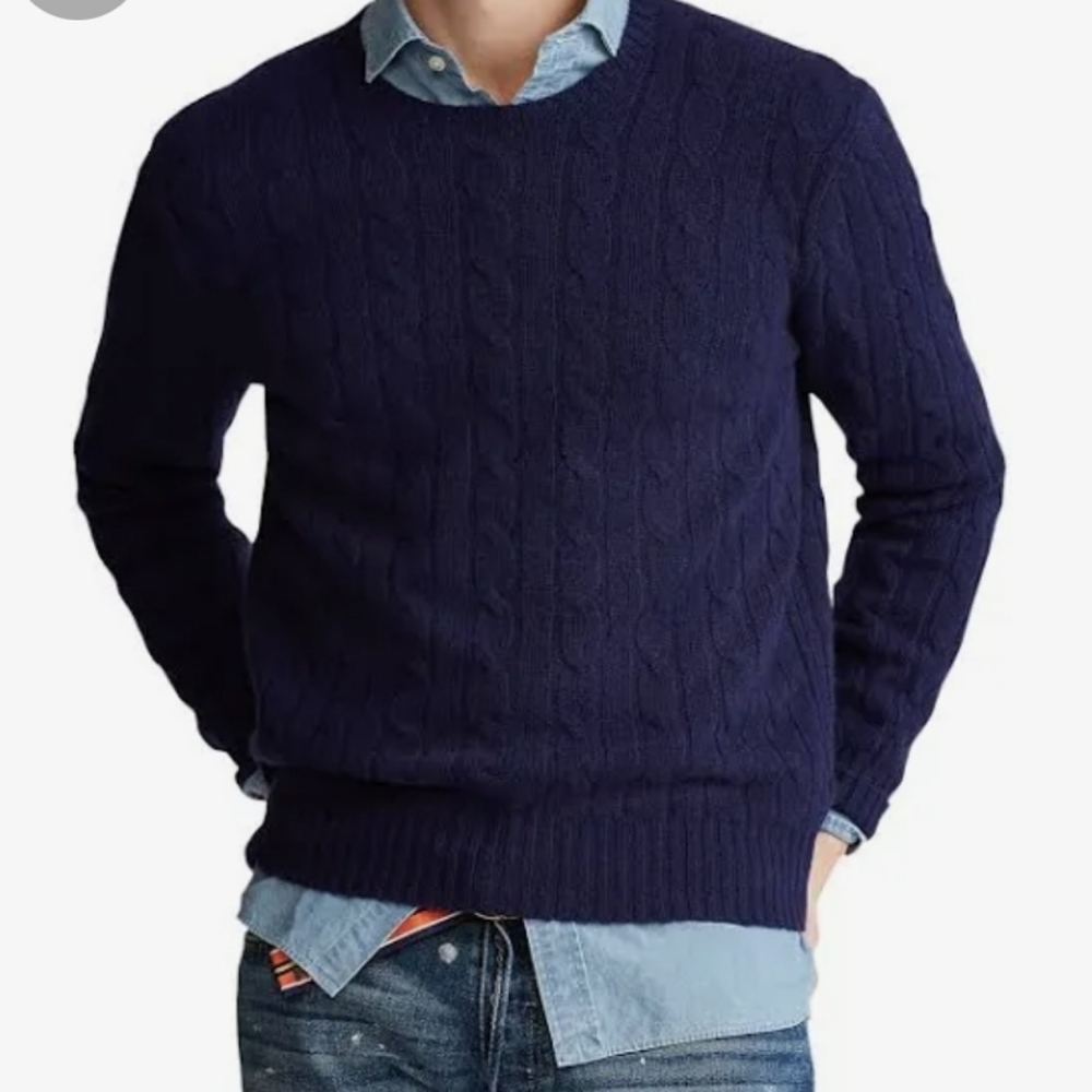 Ralph lauren cashmere mens sweater